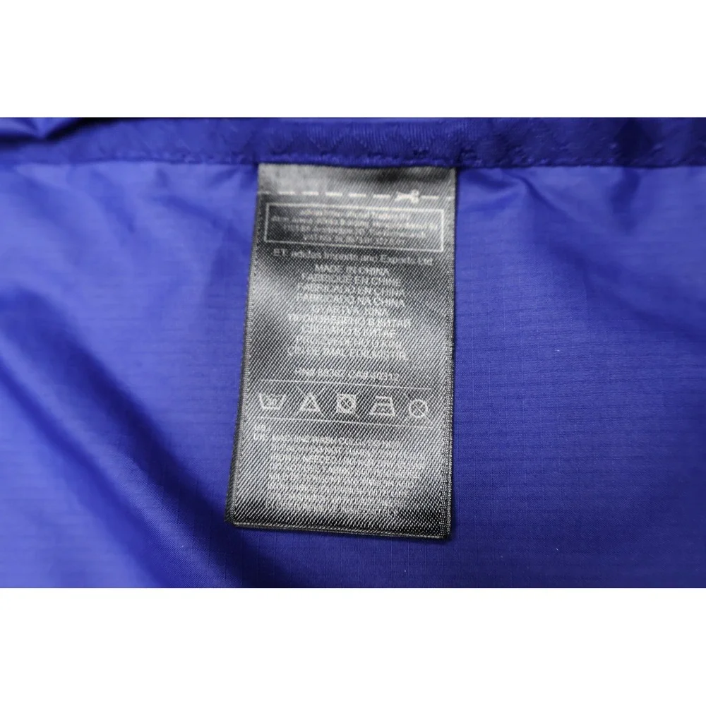 Adidas Jacket Womens Small Blue Supernova Tokyo‎ Printed Running Wind Rain Track